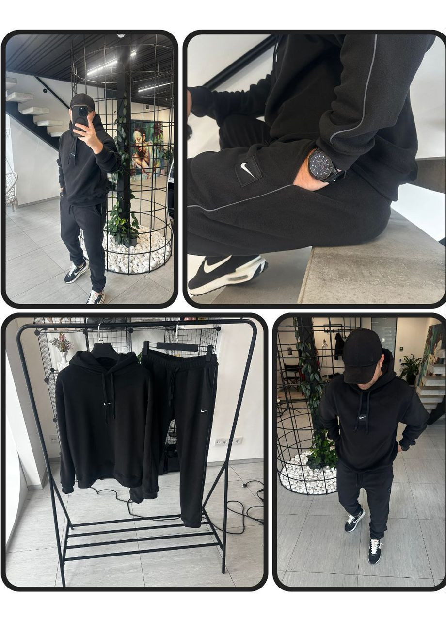 Чоловічий зимовий спортивний костюм з турецького флісу плюш Україна (363840098)