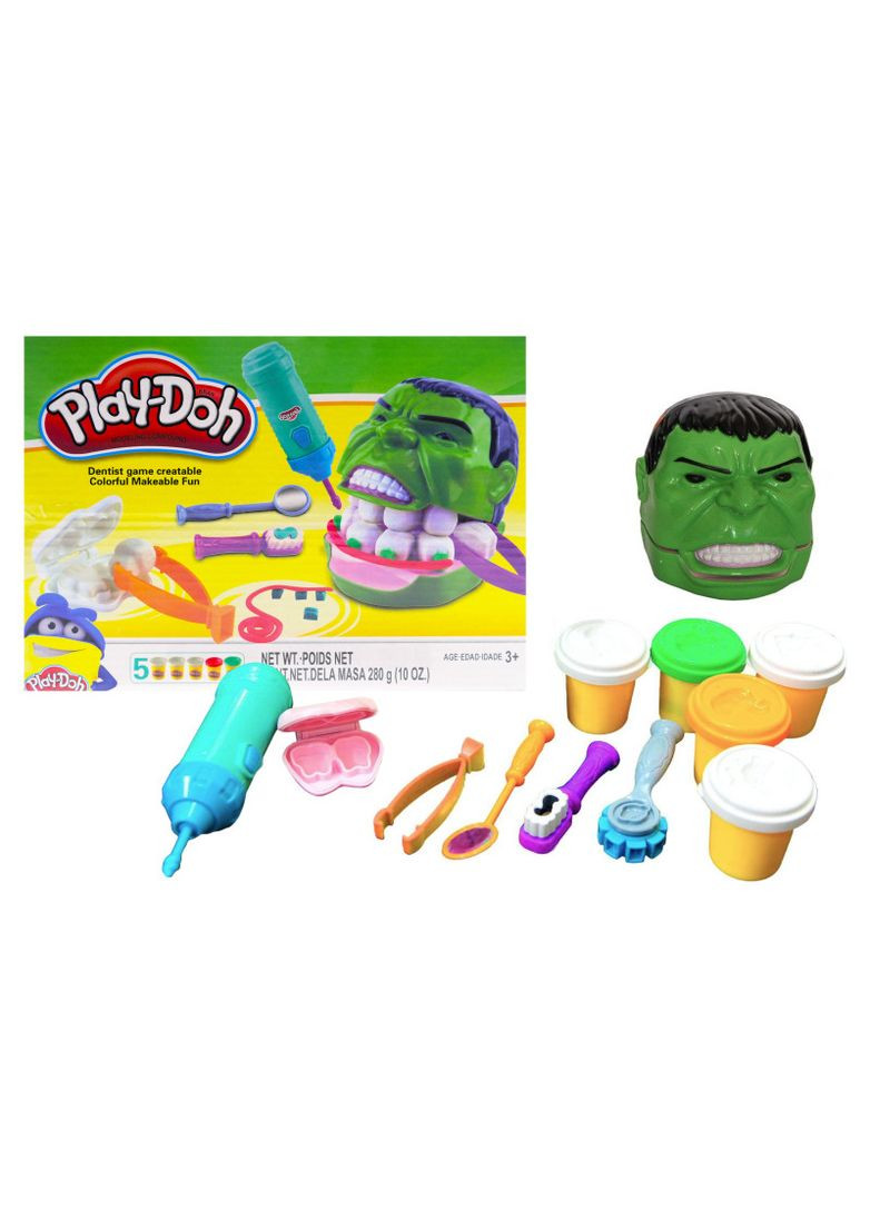 Набор для лепки "Стоматолог Супергерой" в коробке PD8652 17*9,5*25см. No Brand (362428315)
