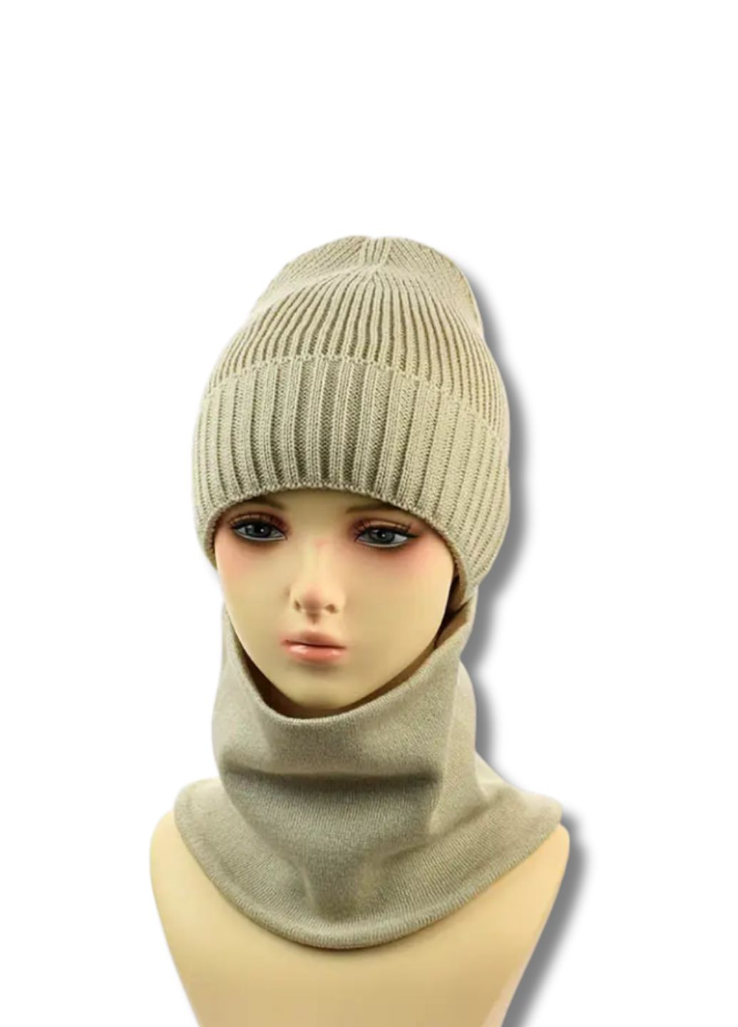 Демісезонний комплект шапка + бафф - Софі No Brand Унісекс комплект (353828280)