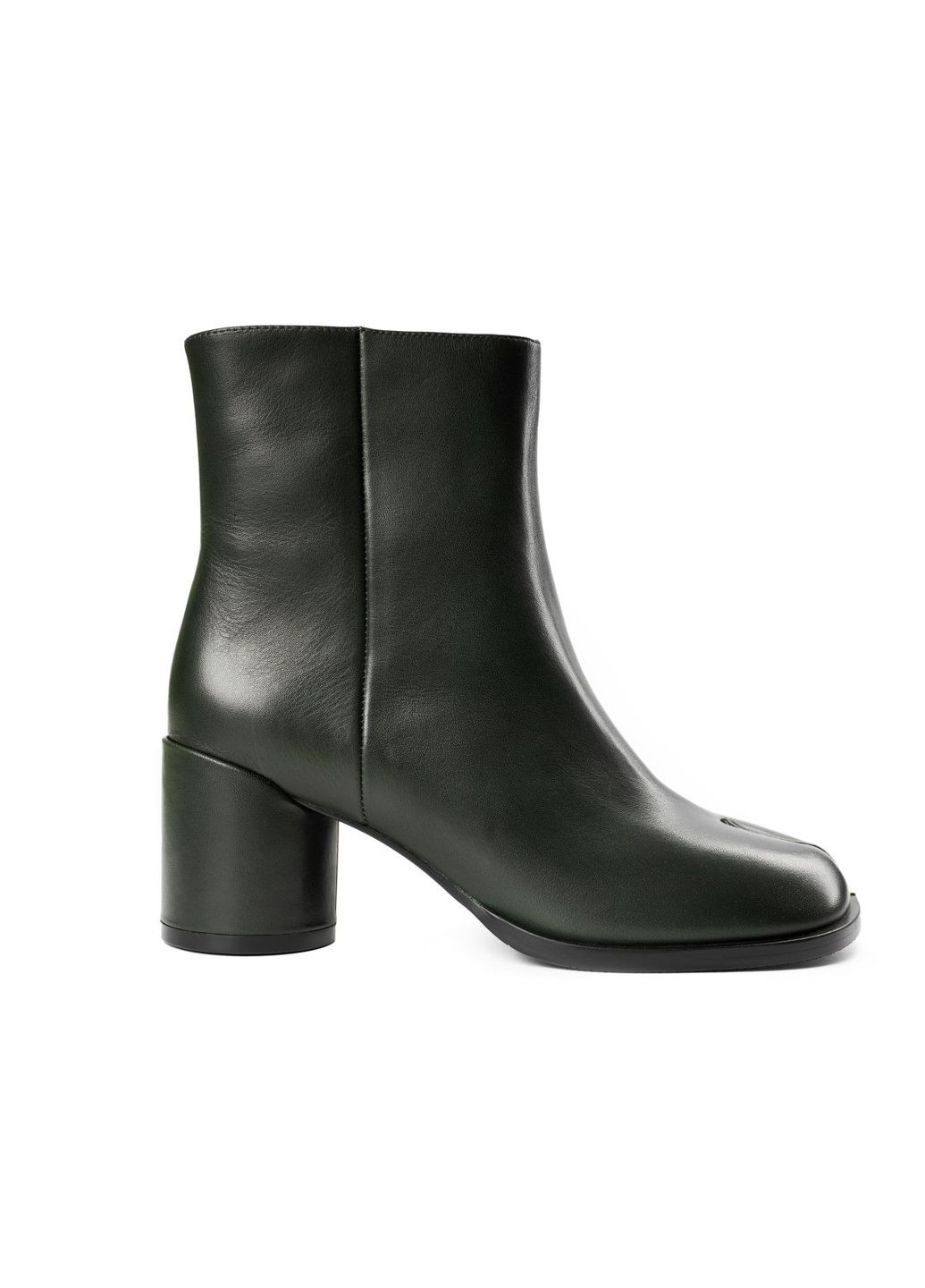 Темно-зелені демісезонна шкіряні ботильйони 4736 Sasha Fabiani
