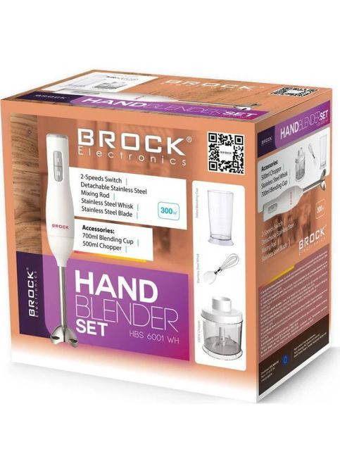 Блендер BROCK HBS 6001 WH (352230852)