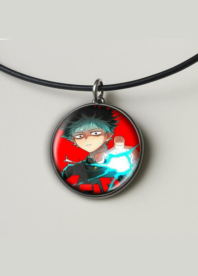 Подвеска (кулон) Аниме Моб Психо #10 (круглый) No Brand (328050619)