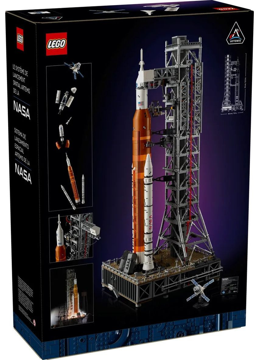 Блоковый конструктор Icons Система космического запуска НАСА Артемида (10341) Lego (370619444)