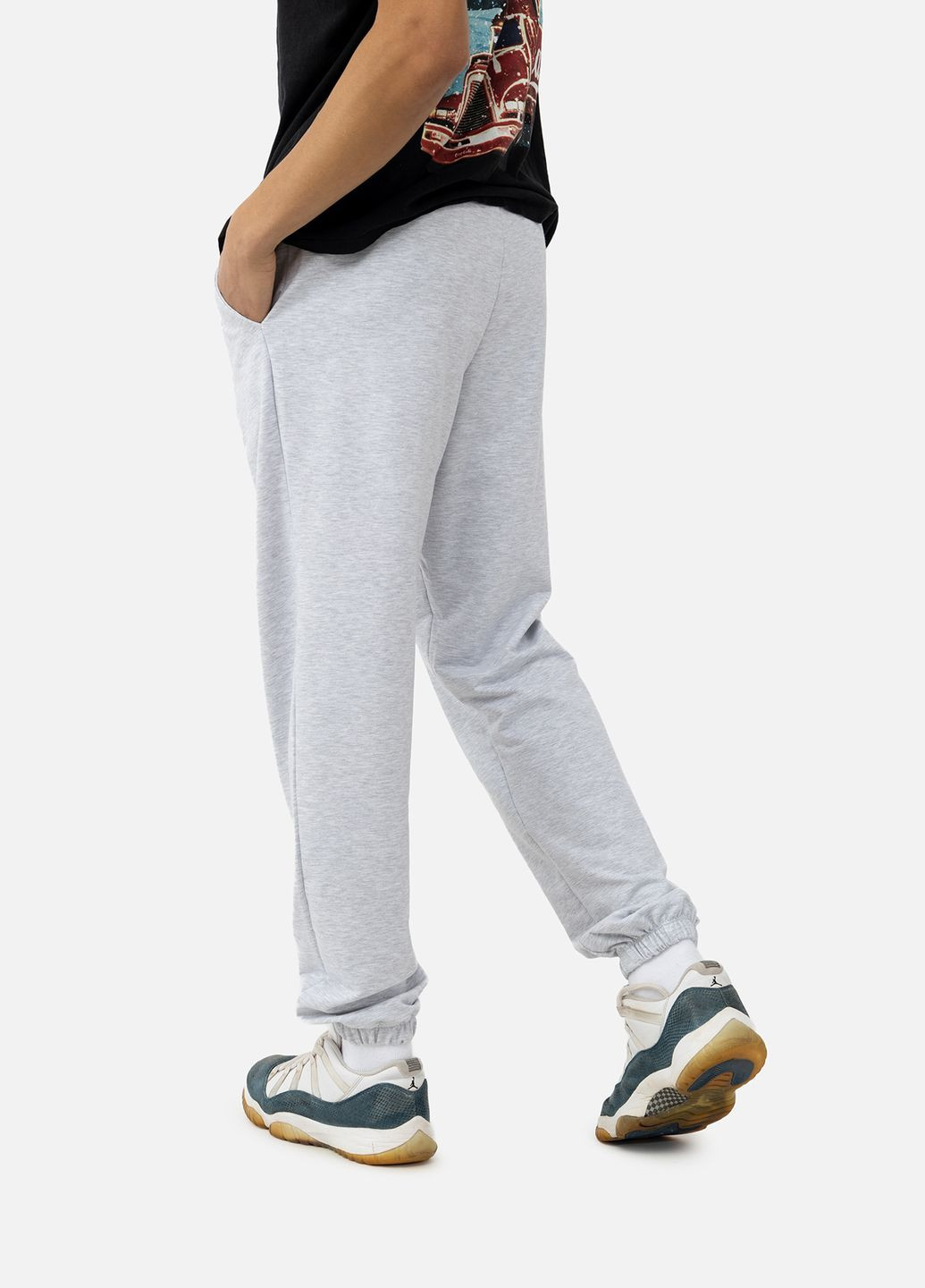 Чоловічі спортивні штани колір сірий ЦБ-00239129 Yuki (283250423)