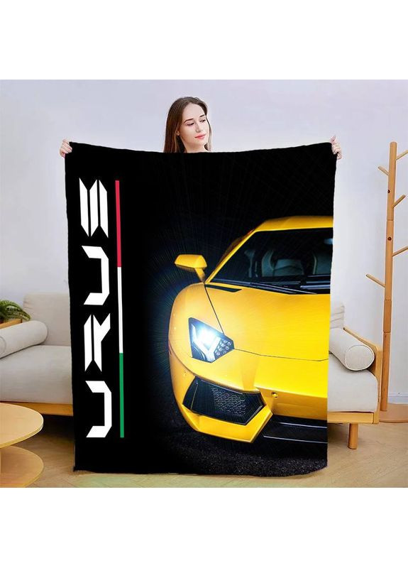 Плед 3D Lamborghini Urus №2 29989 180х215 см FlexDress (368762767)