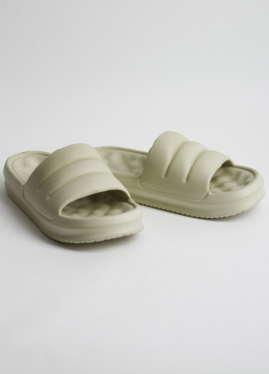 Зеленые шлепанцы женские 340634 Fashion