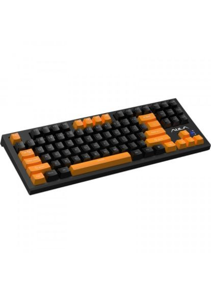 Клавіатура USB UA Black (6948391201740) Aula f3032 keycaps plus 21 dark yellow keys krgd brown (271557490)