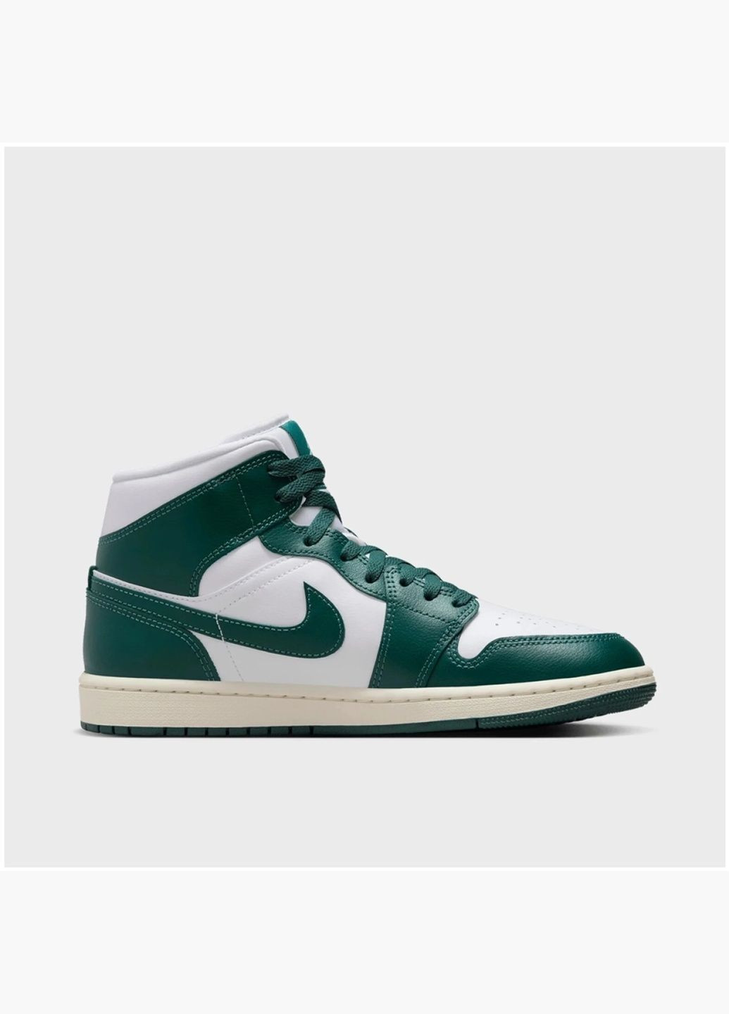 Кросівки жіночі 1 Mid White/Green BQ6472-133 Air Jordan білі (325413335)