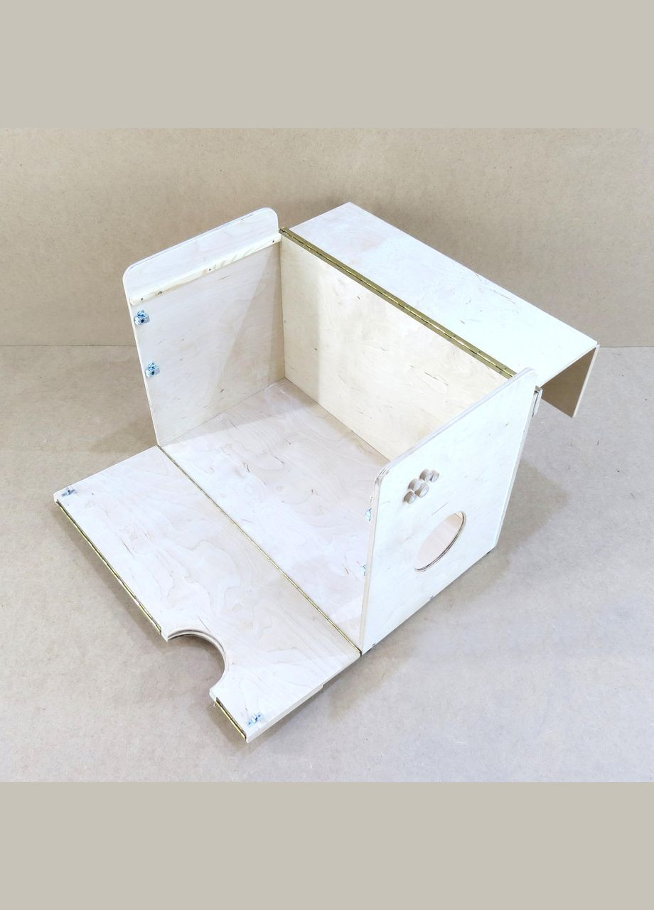 Домик для кошки из дерева Вальтер бланже (ДДК-000701) No Brand (328453059)