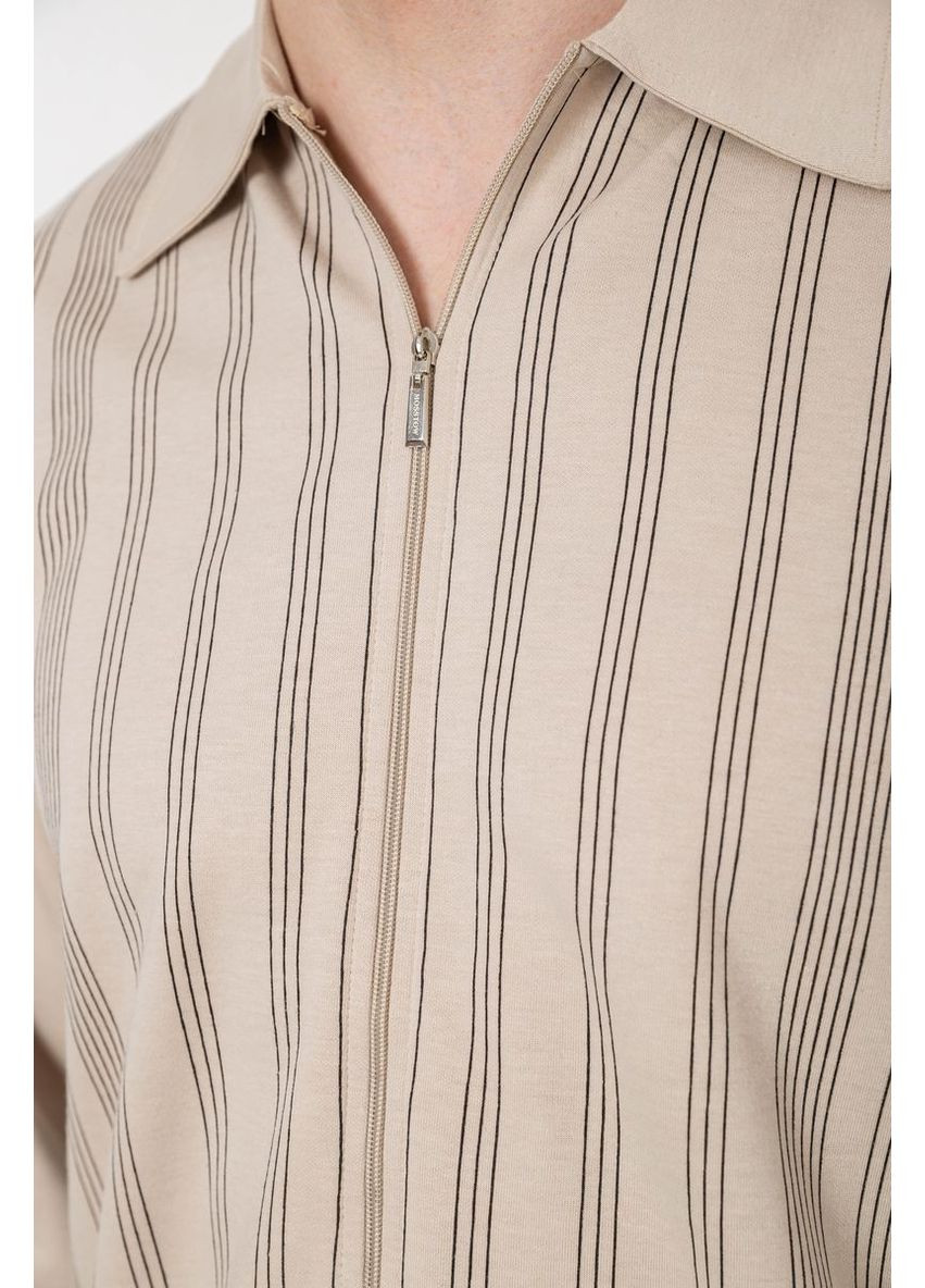 Кофта чоловіча на блискавці в смужку Sport Line (361445679)