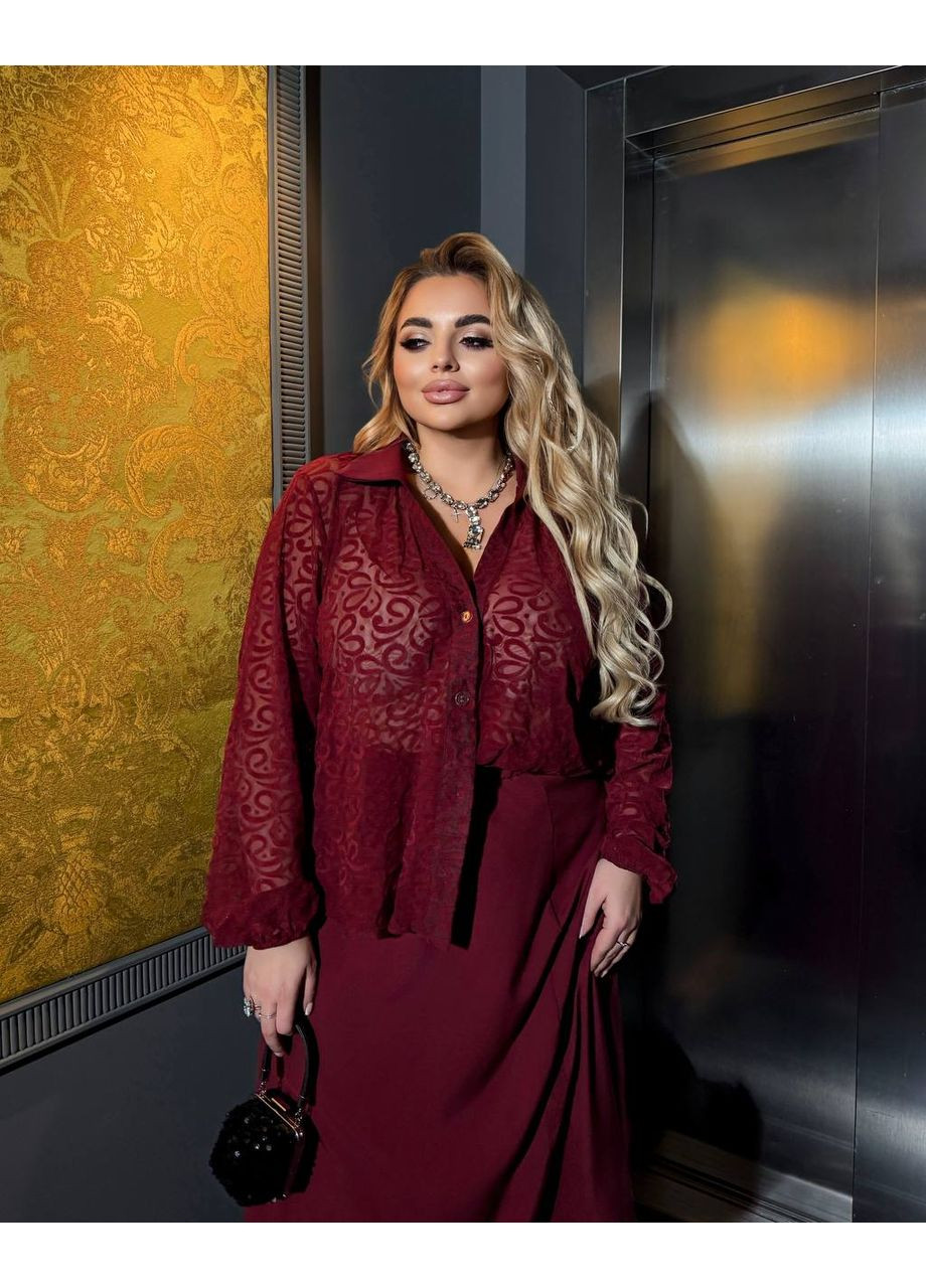 Костюм 2-ка — Сорочка + Спідниця — ЗАМІР В ОПИСІ DK/DL Мода без кордонів (369713374)