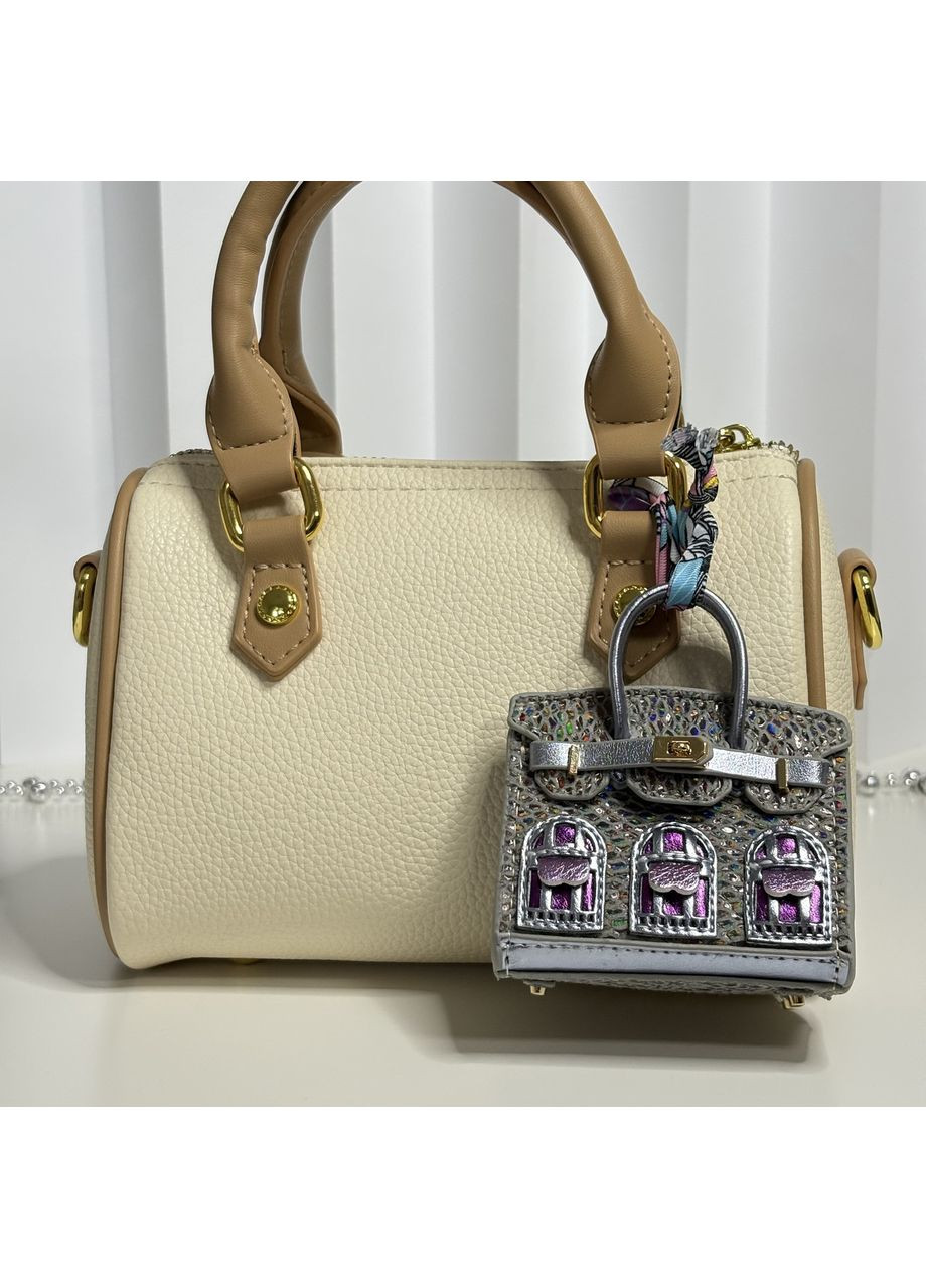 Модный чехол-брелок для наушников, гарнитуры или мелочей в виде сумочки известного бренда 7,5х6,5х3,5 см. B&S (372474450)