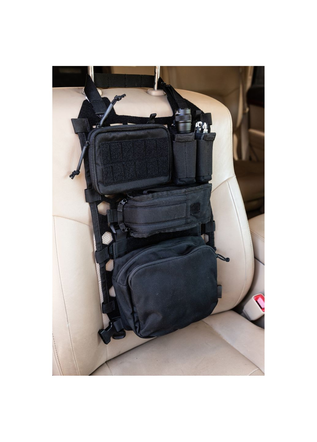 Модульная платформа Molle для спинки автокресла Vehicle Ready Hexgrid® SeatBlack 5.11 Tactical (315877453)