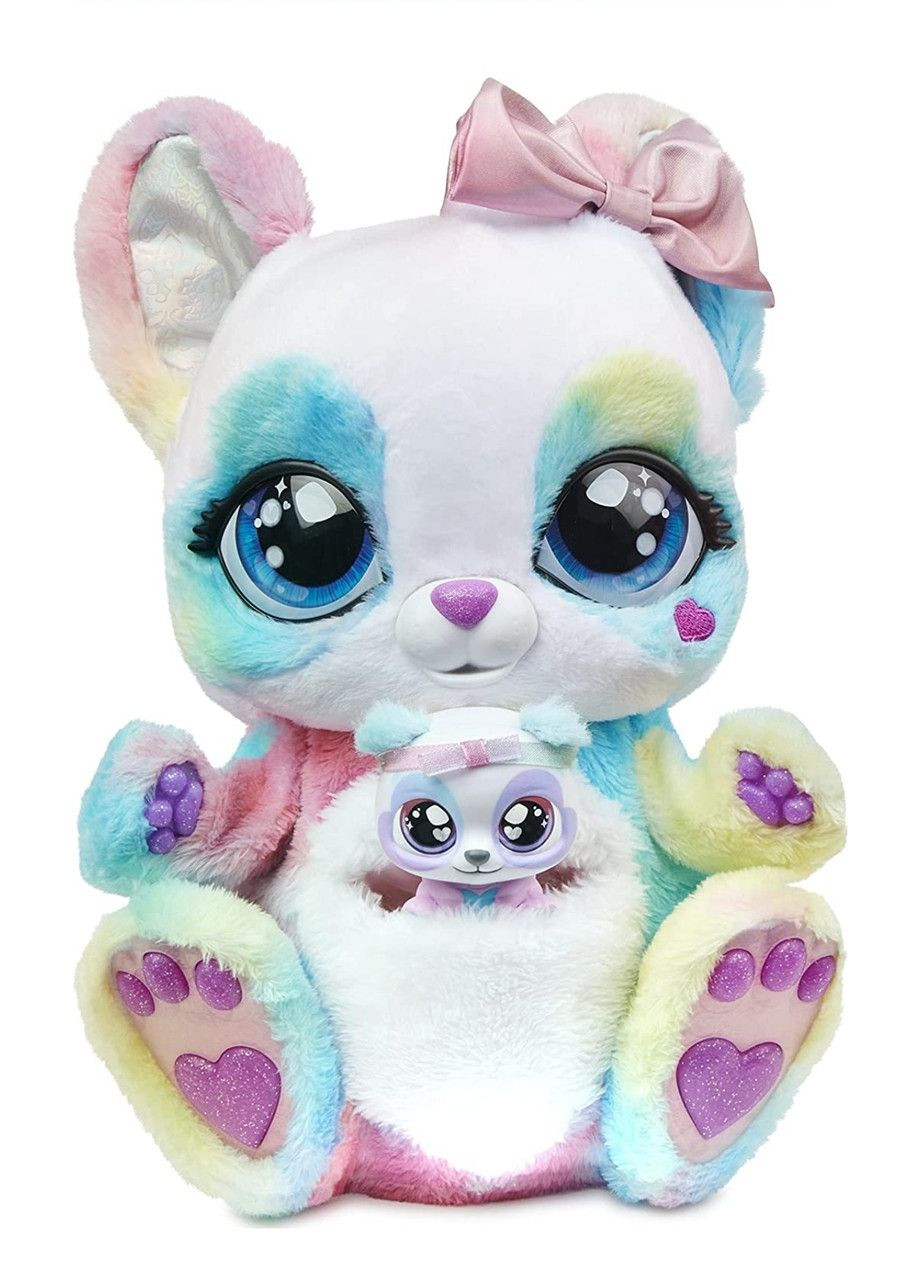 Интерактивная игрушка Peek-A-Roo Rainbow Панда Мама-Ру Spin Master (369726554)