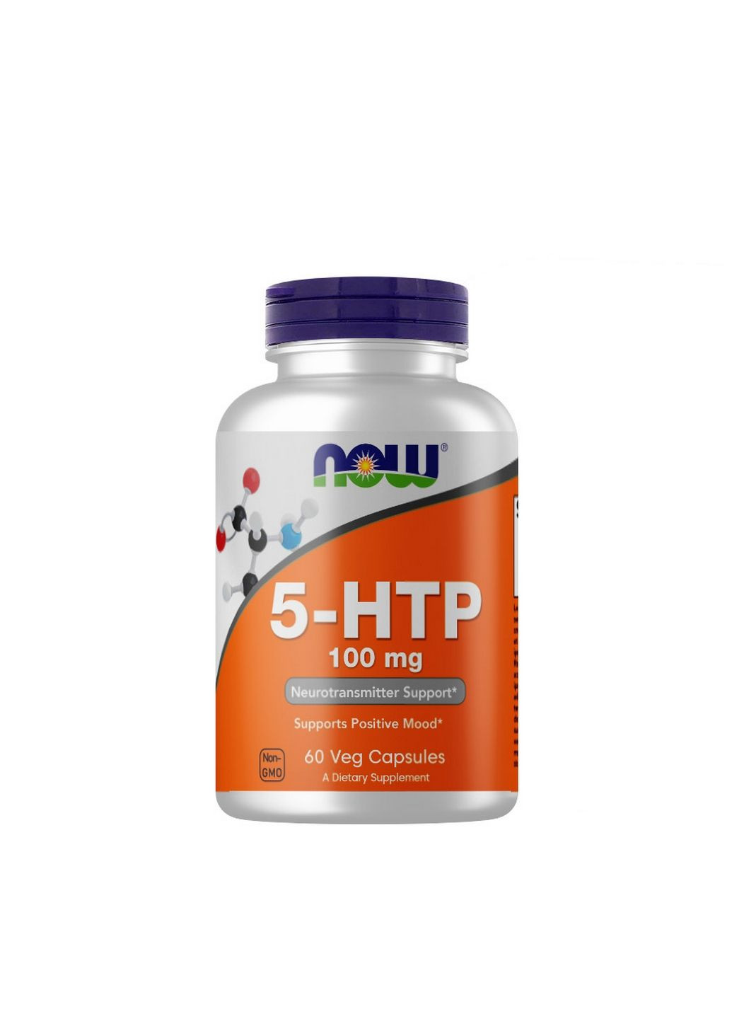Амінокислота 5-HTP 100 mg, 60 вегакапсул Now (293480957)