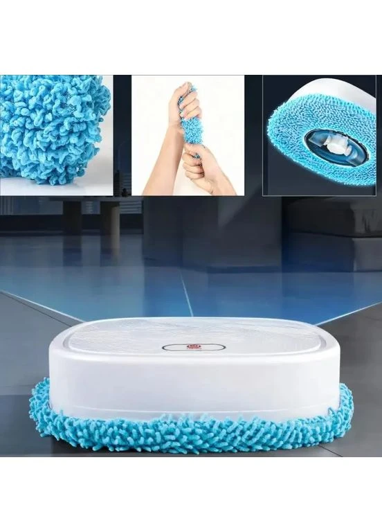 Миючий робот пилосос Brush Mop для сухого та вологого прибирання імітація ручного миття підлоги Esonstyle (387415466)