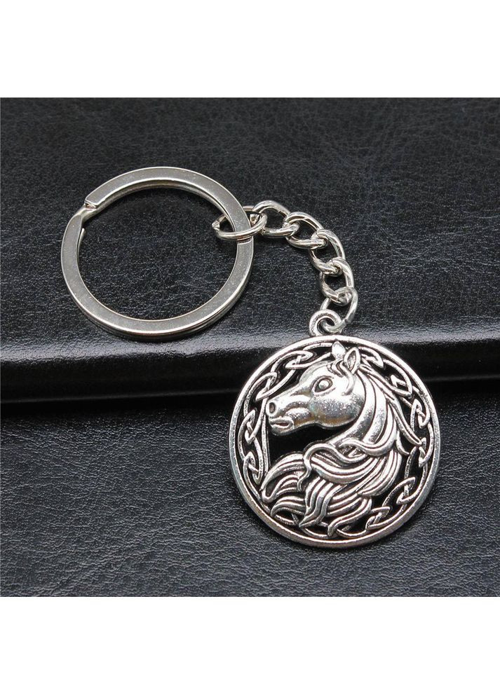Металлический брелок «Конь благородства» - символ 2026 года, оград, который приносит успех и вдохновение на новые свершения No Brand (371556374)