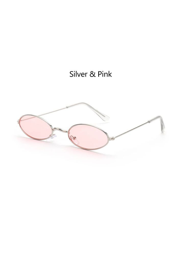 Очки имиджевые овальные розовые унисекс LIGHT (315889523)