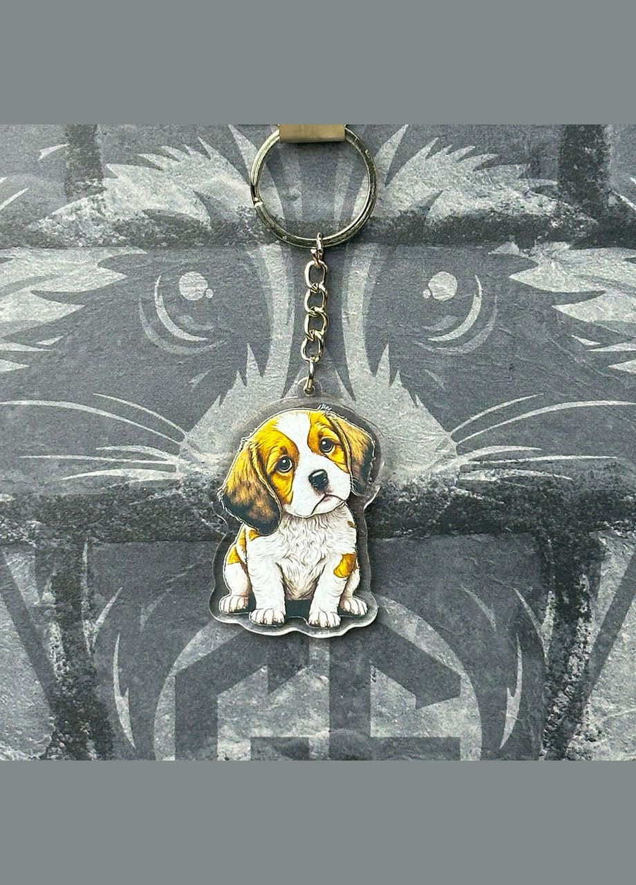 Брелок з Акрилу Бігль No Brand (339619678)