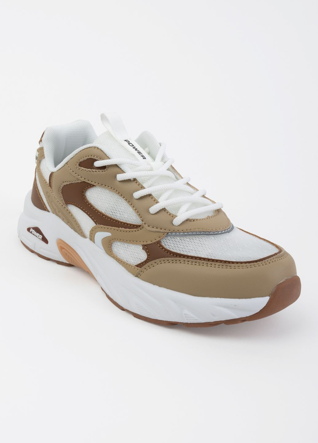 Кроссовки женские TF8406-3 белые 345902 Power белые лето (328446012)