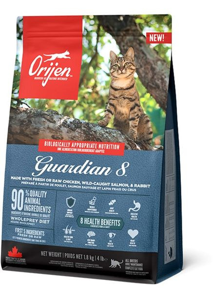 Сухий корм для кішок всіх порід та вікових груп Cat Guardian 8 1.8 кг (o71891) Orijen (364786420)