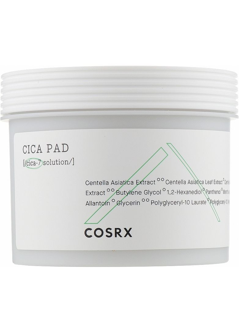 COSRX Заспокійливі тонер-диски Pure Fit Cica-7 Pad 90шт (2-1115021) — Крем, Південна Корея (369790382)