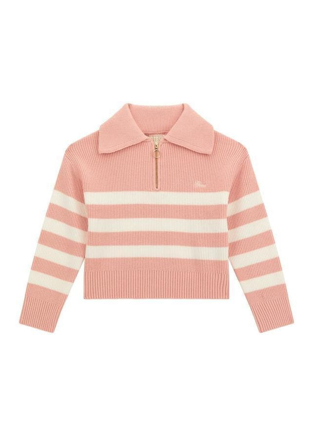 Рожевий светр guess, арт. j4yr10z3fu0, пудра, 146-152 см, 12 років GUESS KIDS