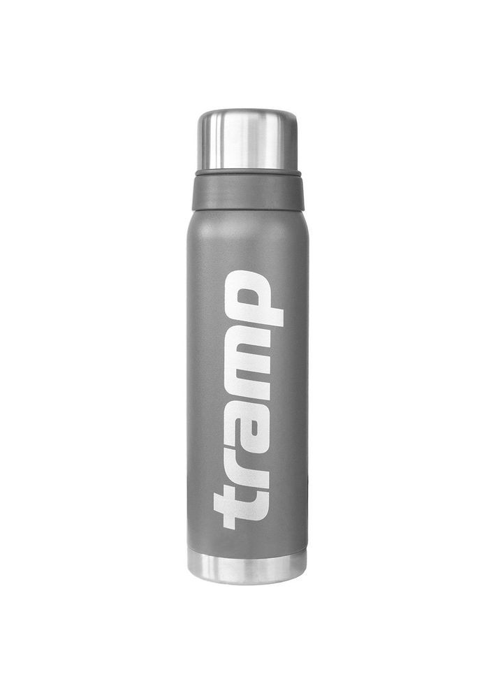 Комплект Термос 0,9 л серый TRC027-grey + Пробка для термосов Expedition UTRA-287 Tramp (316616495)