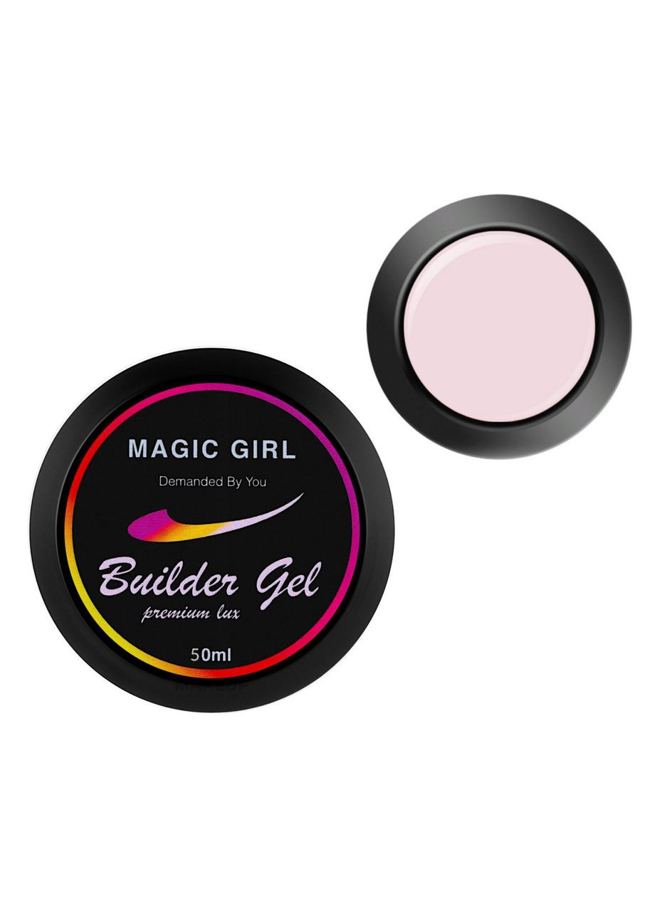 Гель для нарощування професійний Builder Gel №S5 ніжно рожевий 50 мл Magic Girl (303635184)