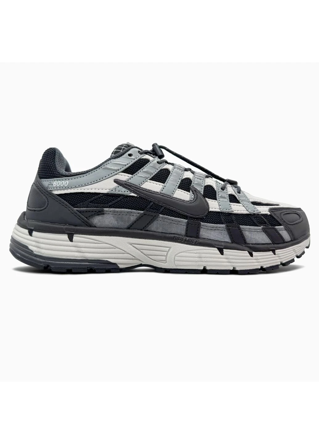 Цветные демисезонные p-6000 black/grey Nike 176175