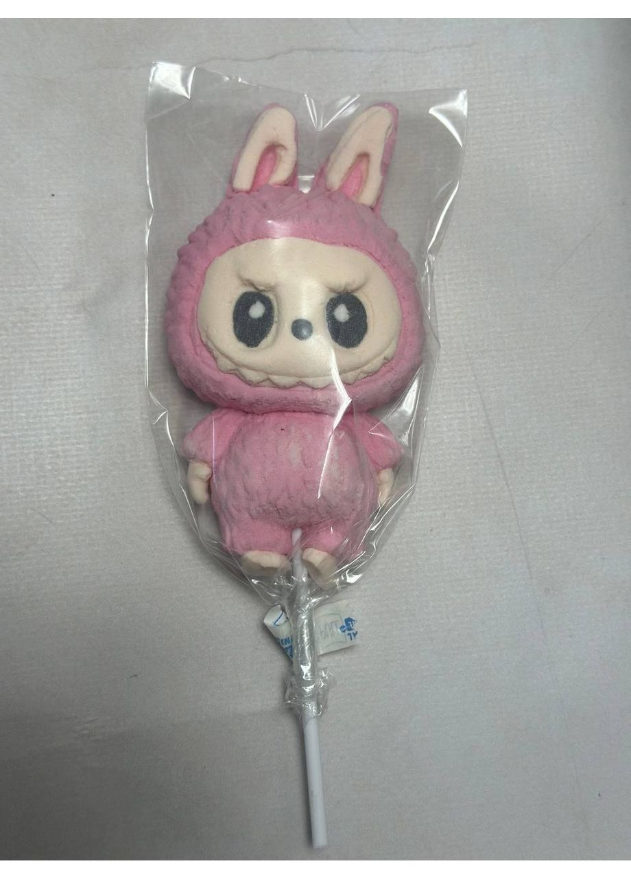 Маршмеллоу Лабубу рожевий 40 г No Brand (369622678)