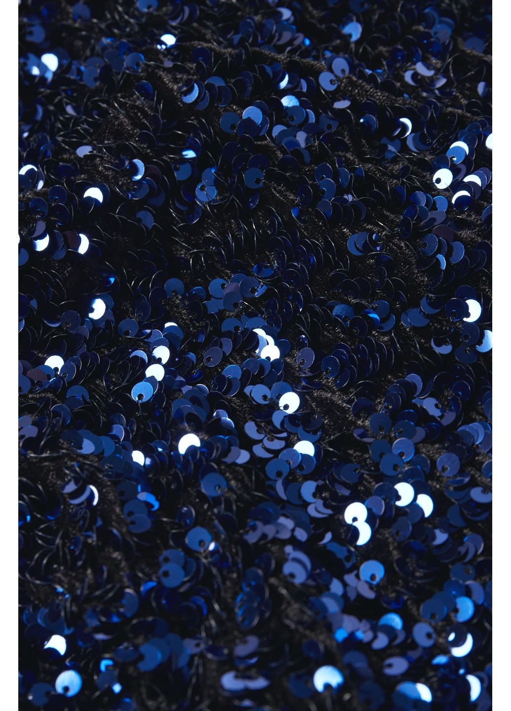 Темно-синее кэжуал платье в пайетки C&A однотонное