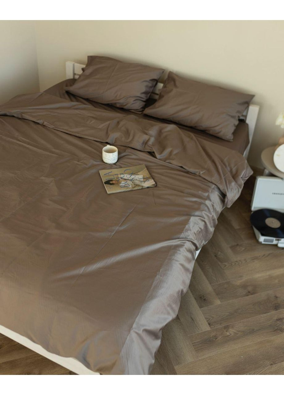 Постельное белье, сатин PREMIUM Евро размер, наволочки 50/70 No Brand (364218786)