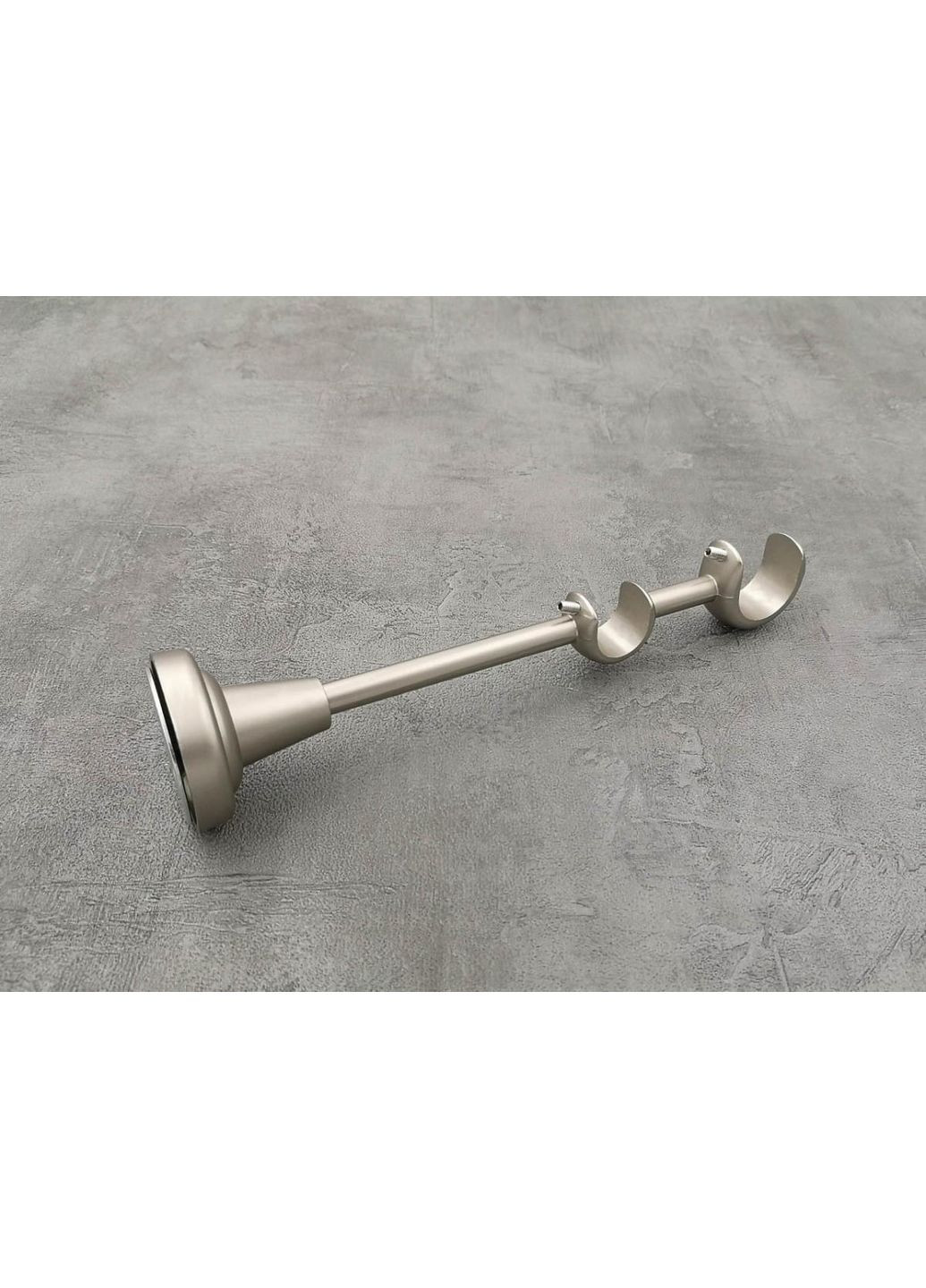 Карниз Калисто витая штанга двойной открытый 25/19 мм 320 см Сатин Quadrum (352778267)