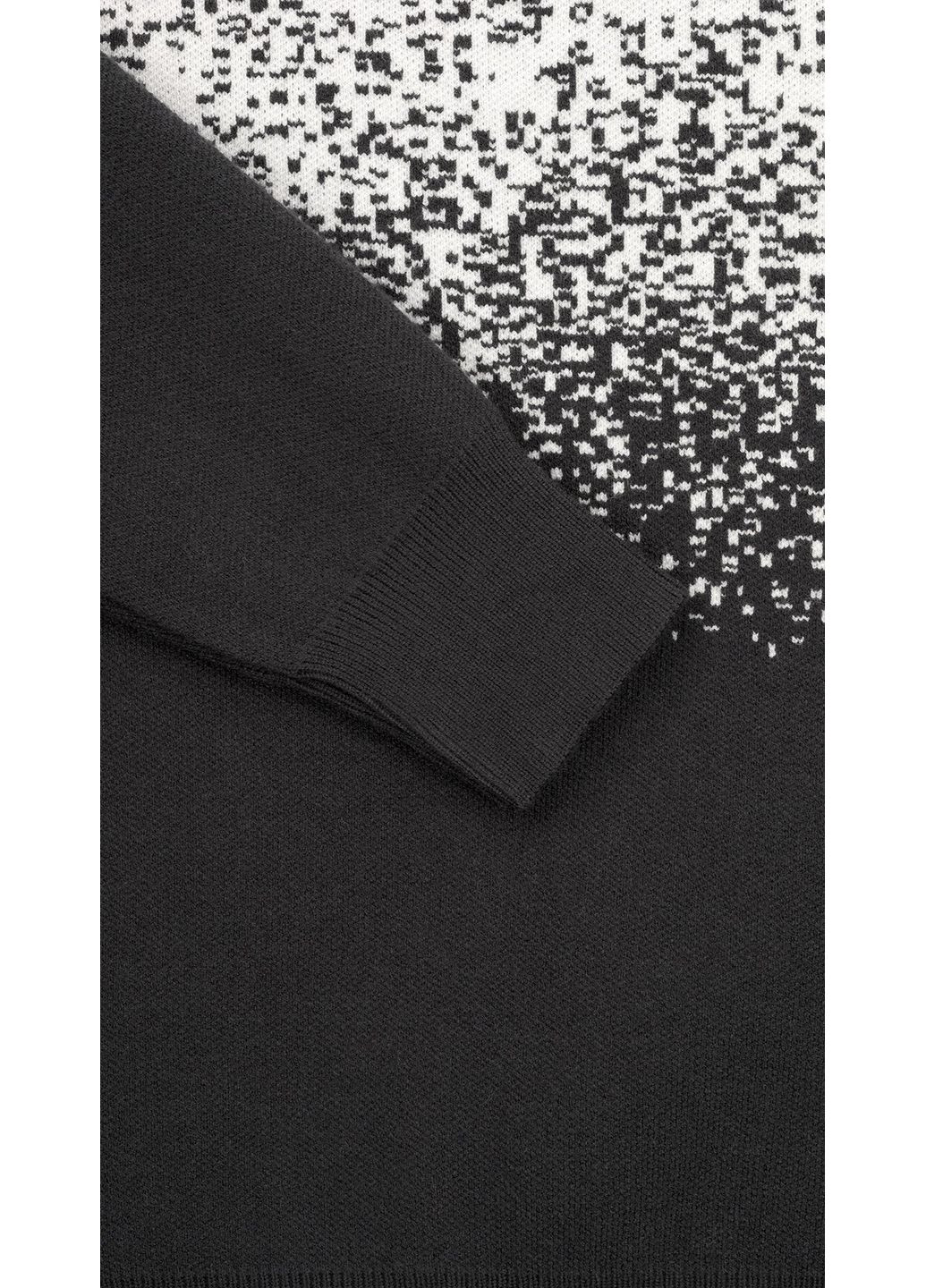 Темно-серый демисезонный свитер с узором для мальчика 515 116 см темно-серый shop (2000999226496) Lizi Kids