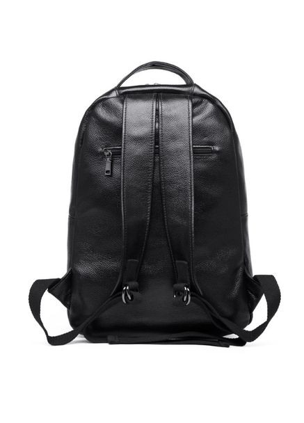 Мужской кожаный рюкзак городской под рептилию черный Eton (322284073)