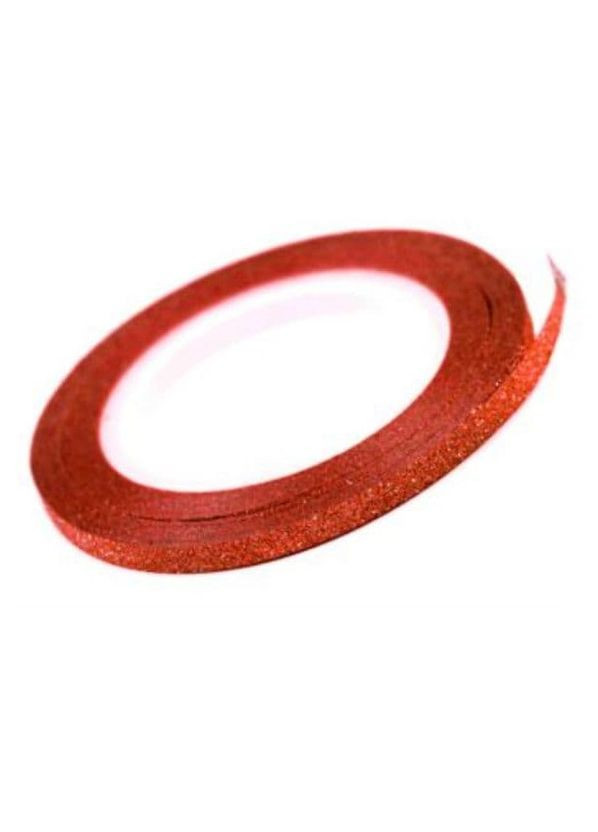 Лента для дизайна ногтей (сахарная нить) красная, 2 мм No Brand (296665614)