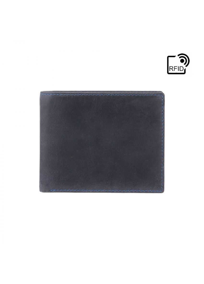 Кожаный кошелек мужской 707 OIL BLUE Shield Visconti (303831859)