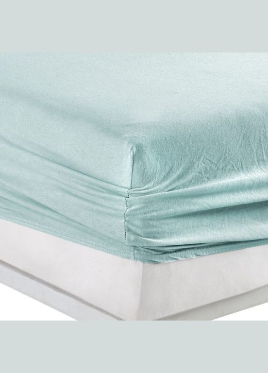 Простынь 90х220 см.+25 см. трикотажная на резинке люкс Kayra (300584623)