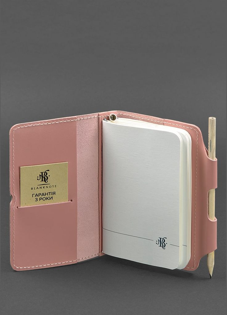 Кожаный блокнот (Софт-бук) 3.0 розовый (A-026957) BlankNote (328961516)