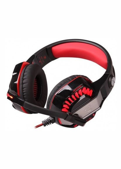 Kotion Each G2000 красные проволочные наушники с микрофоном и подсветкой для ноутбука и компьютера для игр No Brand (339092301)