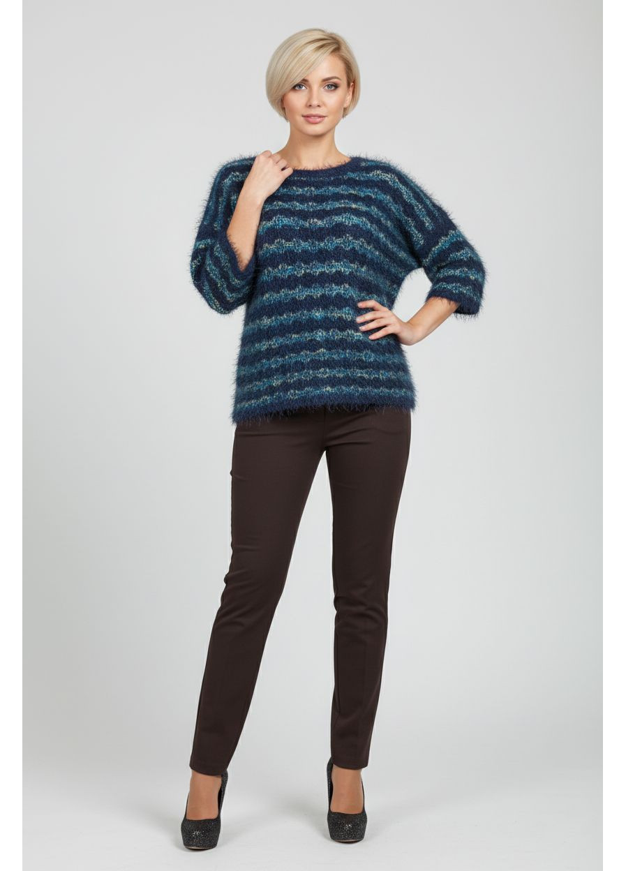 Синій демісезонний жіночий демісезонний светр трава синій Forza Viva