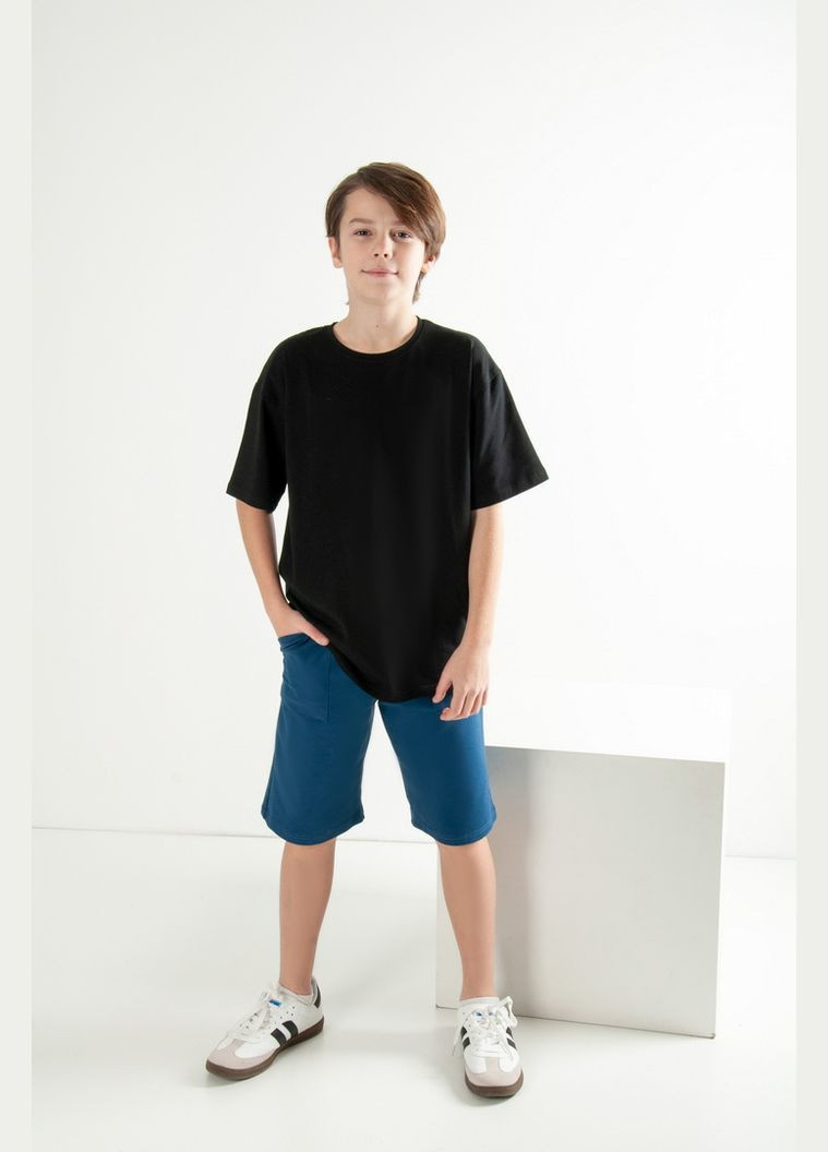 Шорты для мальчиков 03-2740-95 134 см синий индиго Авекстекс (331786484)