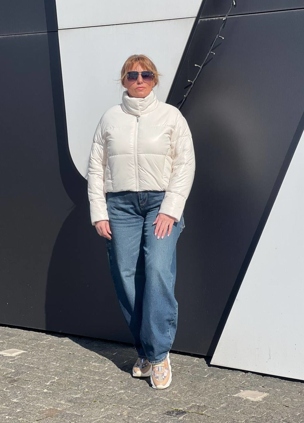 Молочная демисезонная куртка KTL&Kattaleya