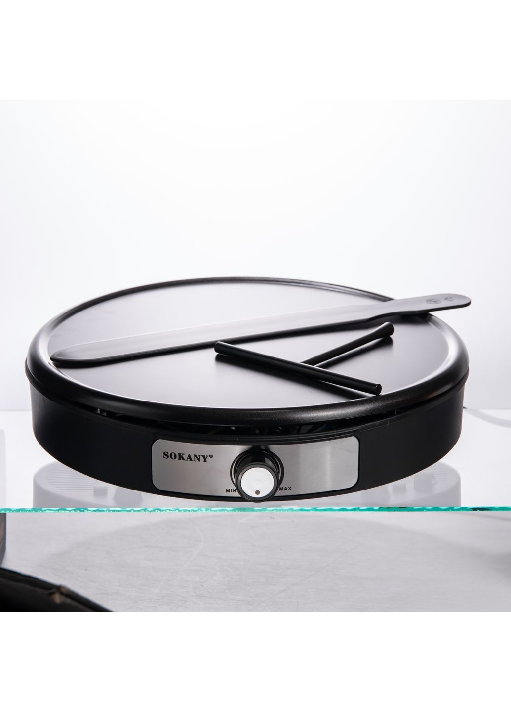 Млинниця SOKANY SK-08131 електрична 1500 Вт Sokany SK-08131 No Brand (370606788)