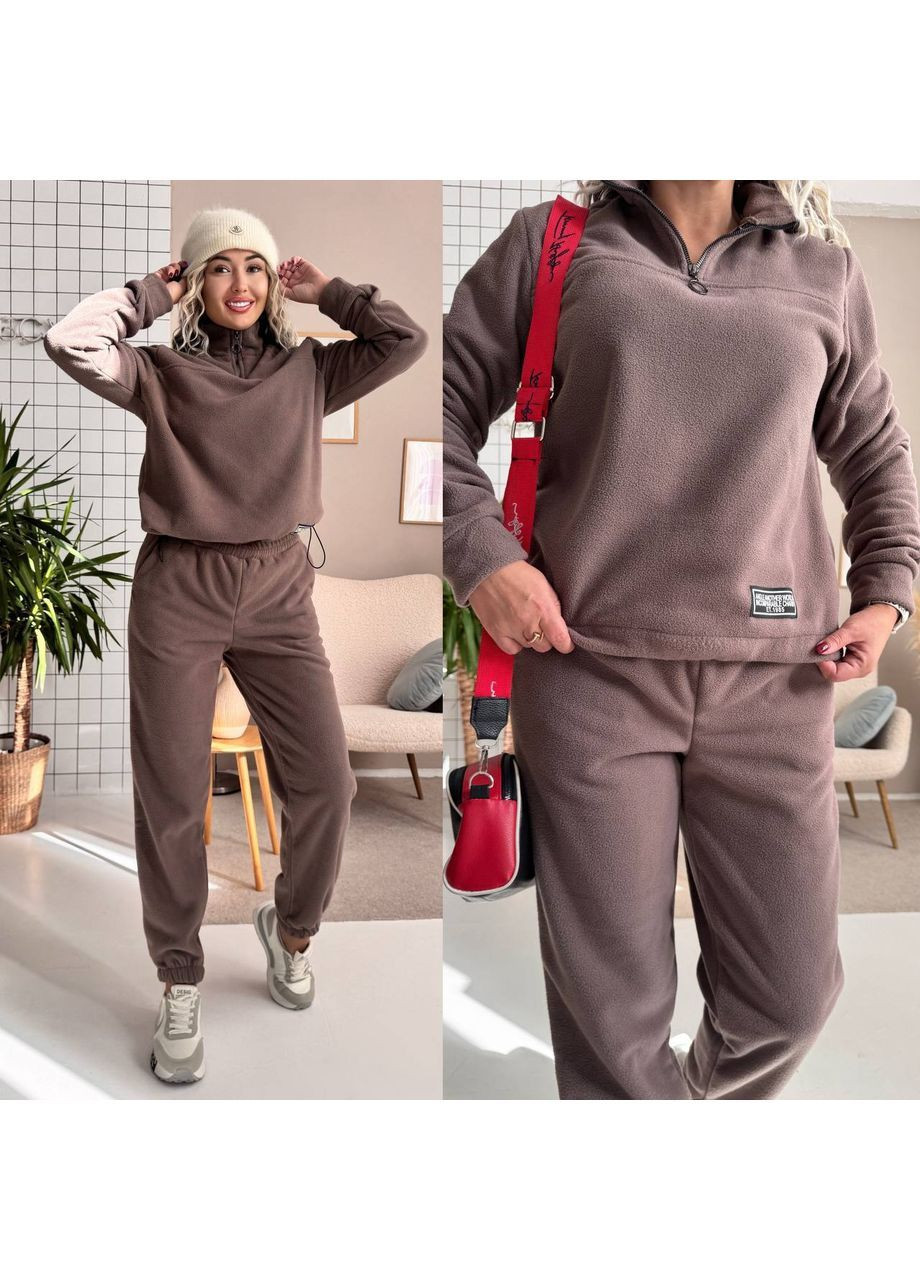 Костюм НОВИНКА худі та штани Джогери,Фліс Полар дуже теплий Україна (366957574)