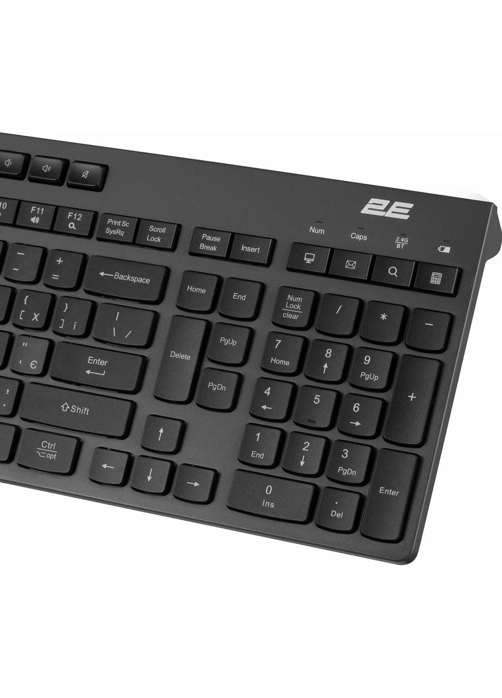 Клавиатура KS280 WL UA Black (-KS280WBGR_UA) [150966] 2E (400981752)