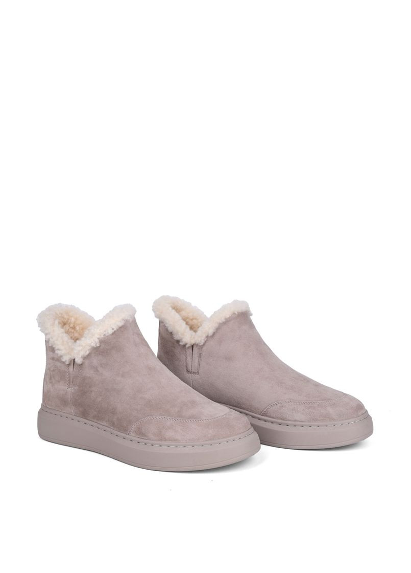 Жіночі Черевики 2211-43-1 Бежевий Велюр Attizzare (368754189)