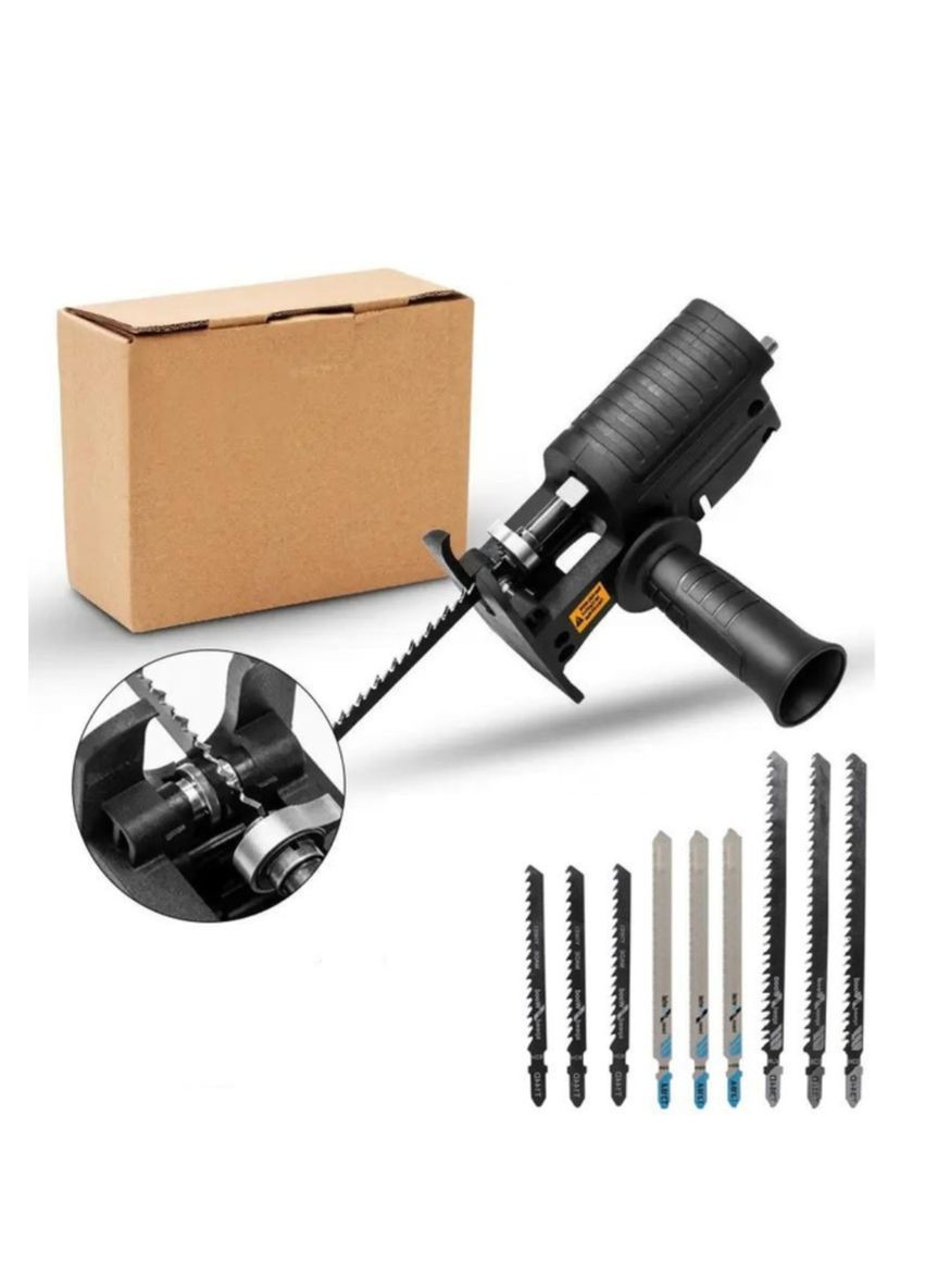 Насадка адаптер сабельна пила лобзик на дрель або шуруповерт No Brand (362680636)