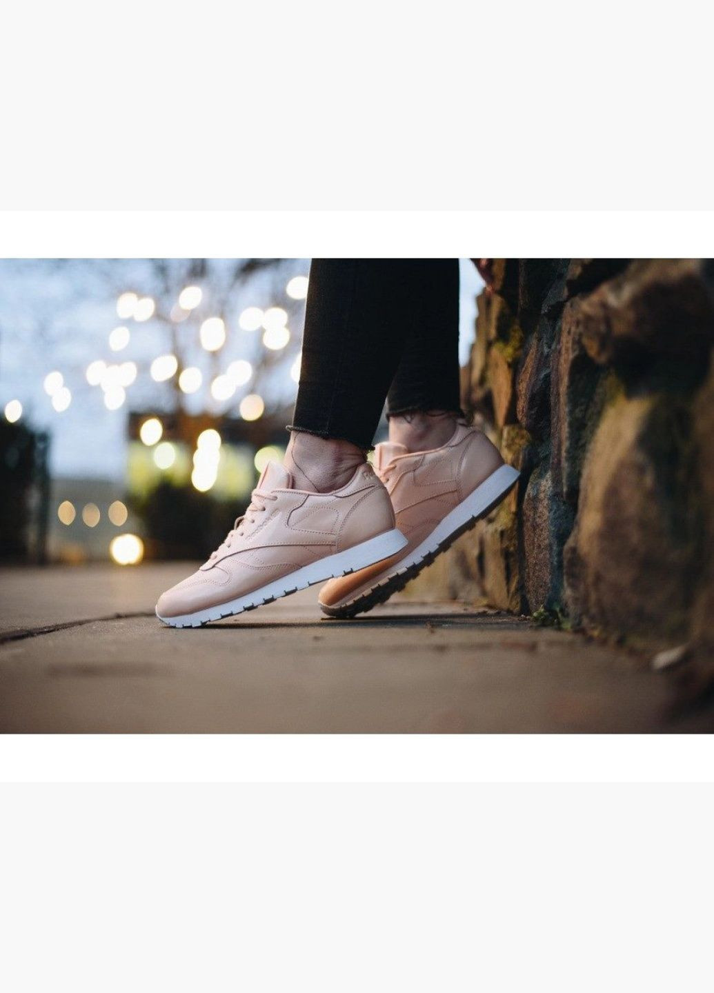 Кросівки жіночі Classic Leather Peach CN0771 Reebok бежеві (325413206)